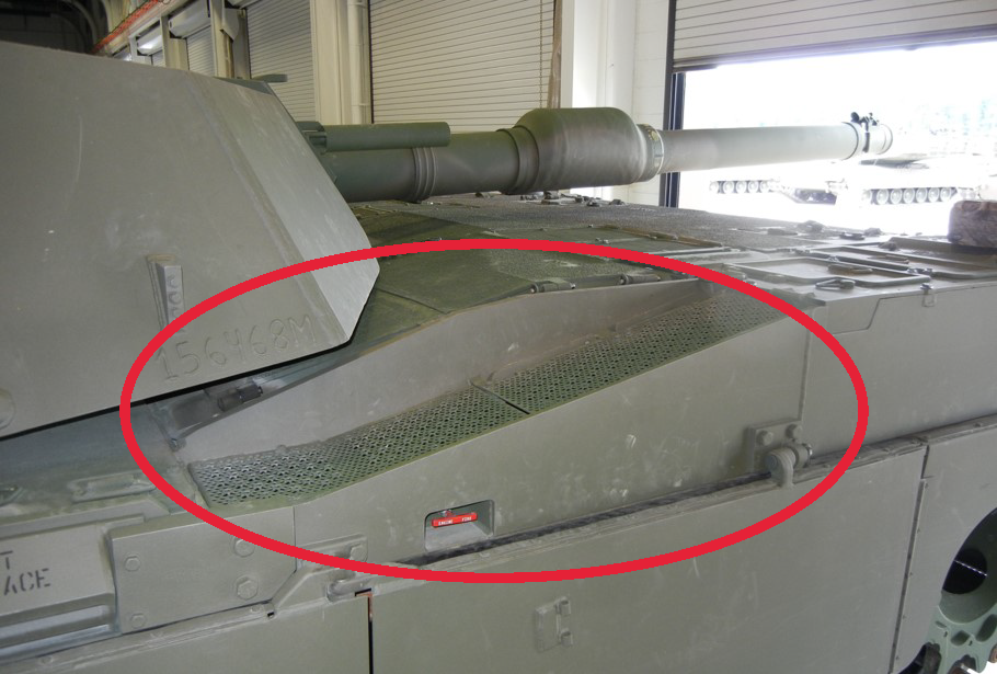Ensure the tarp completely covers the air intake on the left side of the hull.
